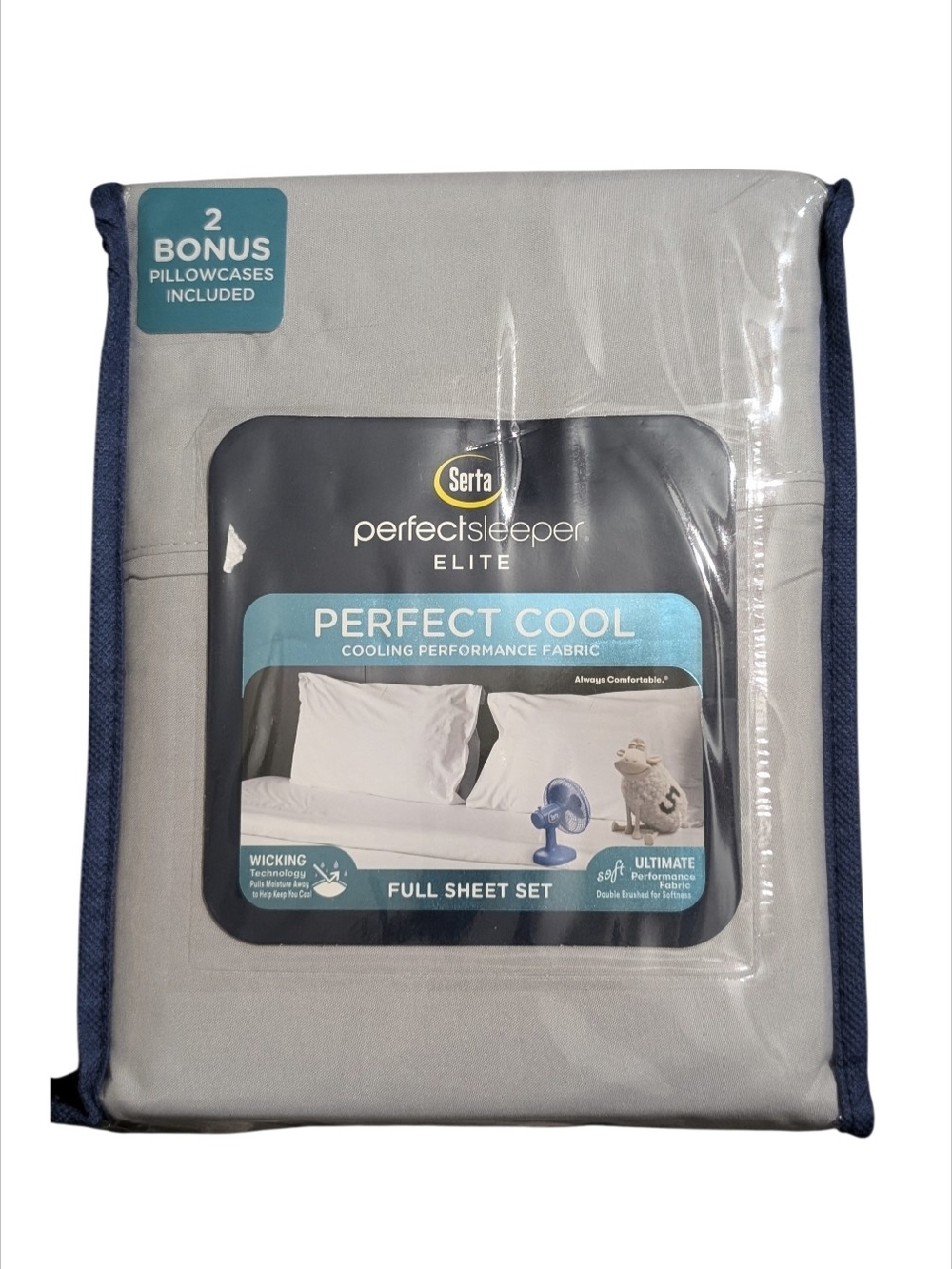 Serta Perfect Sleeper Full Sheet Set Gray